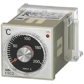 Controlador de temperatura con ajuste análogo, Din 48x48mm, On/Off, entrada tipo K, rango 0-200C, Tensión de alimentación 200 to 240 VAC 50/60 Hz