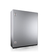 1012000 AX Armario compacto, An.Al.Pr.: 600x760x210, acero inoxidable, con placa de montaje, RAL7035