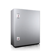 1015000 AX Armario compacto, An.Al.Pr.: 400x500x210, acero inoxidable, con placa de montaje, RAL7035.