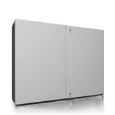1130000 AX Armario Compacto, An.Al.Pr.: 1000x760x300, chapa de acero, con placa de montaje, RAL7035