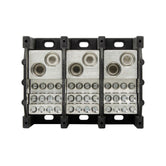 Bloque Distribución 3-polos, línea300-4 AWG, sal-4 - 12 AWG