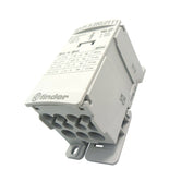 9D-01-5-250-0111 Bloque de distribución 250A 12 conexiones, 1 entrada a 35-120 mm2 /  2 AWG- 250 Kcmil,  2 salidas 2.5-35 mm2 / 14-2 AWG, 5 salidas  2.5-16 mm2 / 14-6 AWG,  4 salidas  2.5-10 mm2 / 14-8 AWG