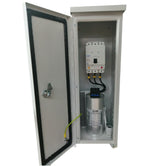 Banco de capacitores fijo 10 KVAr, 240 V, con interruptor Termomagnético
