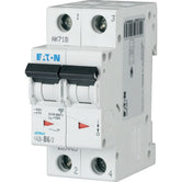 Interruptor termomagnético niniatura (MCB), 2P 5A, 400VAC/48VDC curva C 6 Ka, serie xEffect, 177559, FAZ6-C5/2