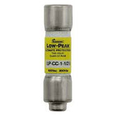 LP-CC-1-1/2 Fusible 1-1/2 amp, 600V ,clase CC Acción retardada