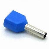 LT160014X2-BL Punta Terminal Doble Blanco, 2xØ-16.00 mm²/AWG6/ L1. 14mm, 500 pzas