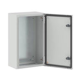 5CE0863 Gabinete fijación mural de acero 800x600x300mm Puerta simple