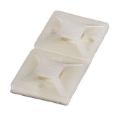262160 Bases autoadhesivas color natural 3.6mm 19X19mm (100 PZS)