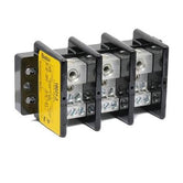 16021-3 Bloque Distribución 3-polos, (3) entradas, cal. 2/0-14 awg , (6) salidas cal. #4 - #14 awg , 175A /600V