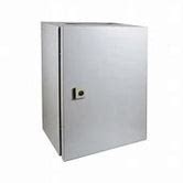 Gabinete fijación mural chapa de acero 500x400x200mm puerta simple IP66 NEMA 4R