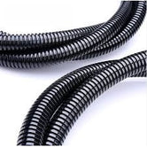 Tubo blando flexible corrugado PA 6 negro perfil fino 1/2, precio por metro