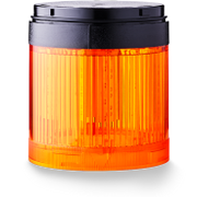 SLL Módulo de indicador luz fija 12-250 V AC/DC naranja, negro