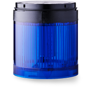 SLL Módulo de indicador luz fija 12-250 V AC/DC azul, negro