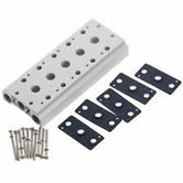 Manifold base y placa ciega