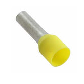 H6,0/20D GE Terminal tubular, aislado, 6mmx20 mm, 10AWG, 6mm², amarillo, bolsa 100 pzas