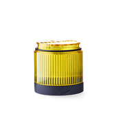 PC7DC Lámpara Led luz fija color amarillo 24V AC/DC