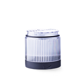 PC7DR Lámpara Led luz rotativa color transparente 24V AC/DC