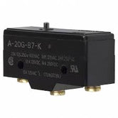 Interruptor Bá�sico uso general con ̩mbolo pin 480 VAC 20A 1P2T