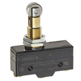 Interruptor Bá�sico uso general con ̩mbolo de rodillo montaje panel  480 VAC 20A 1P2T