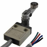 Interruptor de Límite compacto con palanca con rodillo 250V 1P2T, cable 3 M