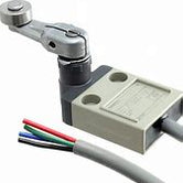 Interruptor de límite compacto, actuador de palanca con rodillo alta sensibilidad (Roller lever, highsensitivity), SPDT, 5A-250VAC - 4A-30VDC.
