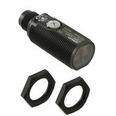 Sensor fotoeléctrico, sensor tipo transparente detectado con Función P-opaquing, luz roja, rango 100-500mm, voltaje de operacion 10-30Vdc, salida PNP, conector M12