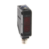 Sensor fotoeléctrico con amplificador, sensor tipo distancia ajustable, rango 20-300mm, salida PNP, conector M8, voltaje 12-24Vdc