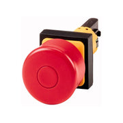 Botón paro de emergencia, color rojo y amarillo, D=28mm