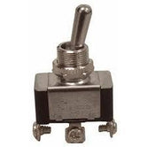 Interruptor de palanca (cola de rata) (toggle switch) 1P2T On-On, 15A 125V; 10A 250V CA, 3/4 C.F. 240V